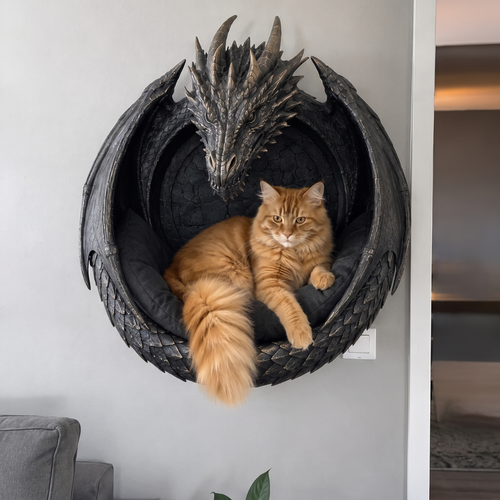 Dragon Cat Bed